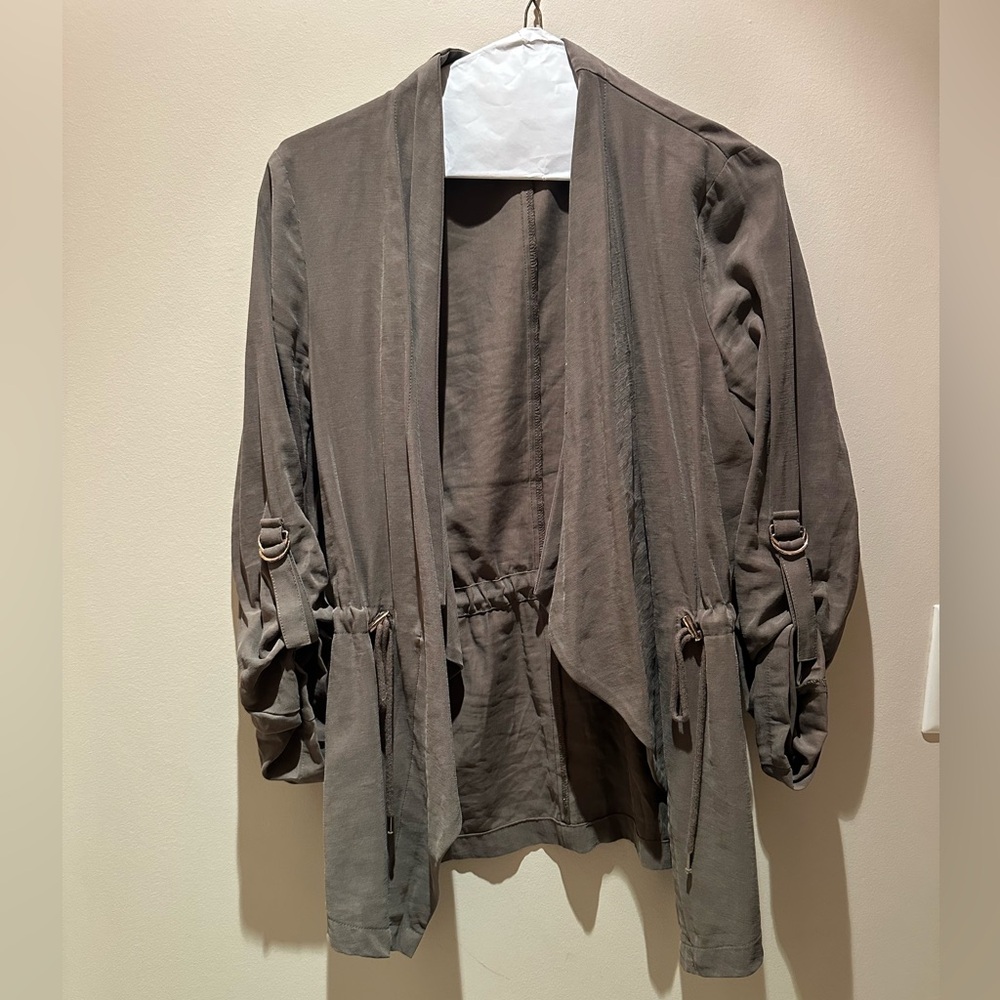 Zara Women's Khaki Trench Coat